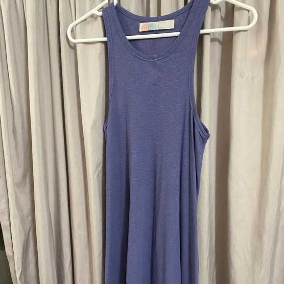 FP Beach LA nite ribbed tank dress